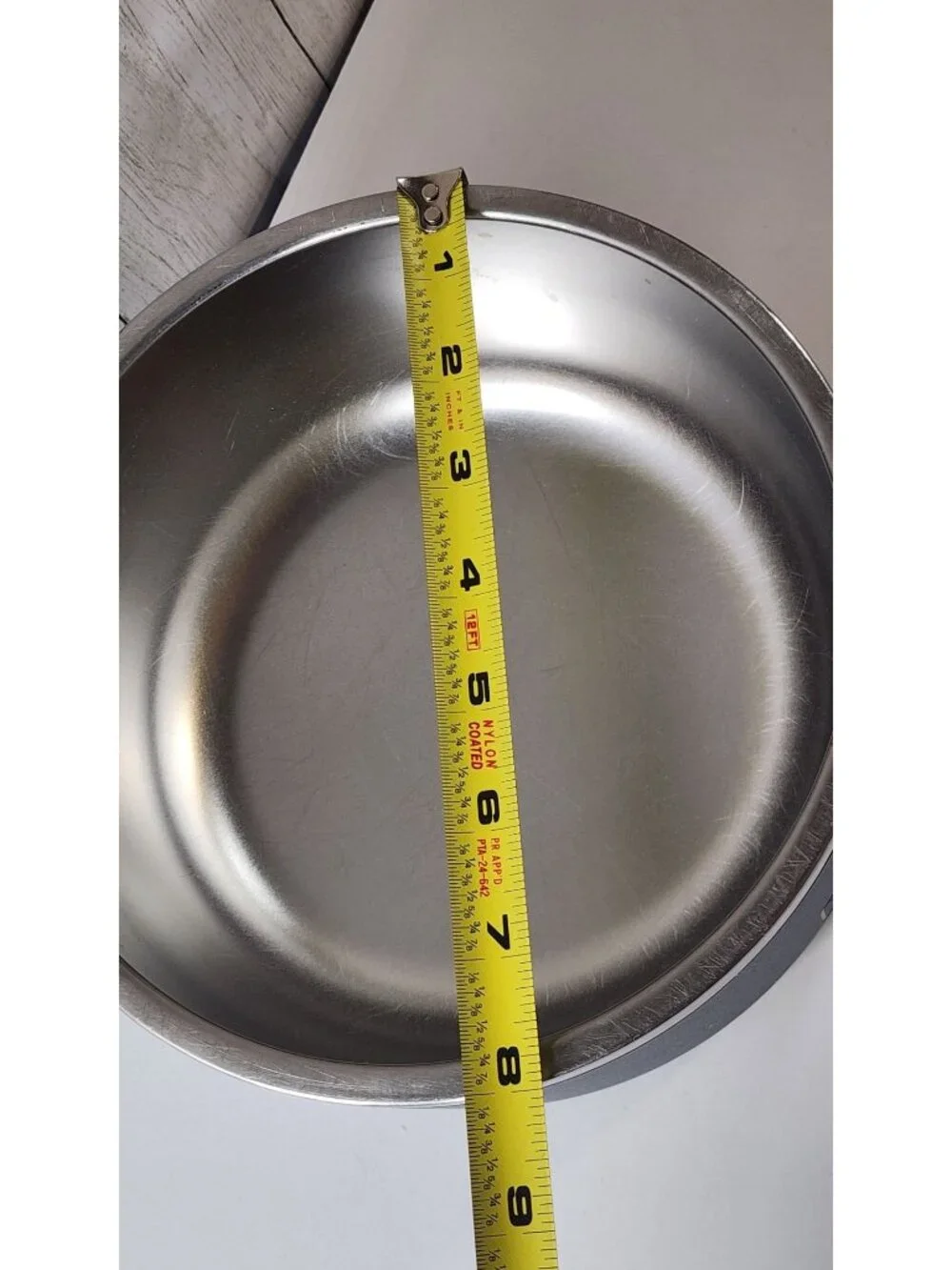 YETI BOOMER 8 DOG WATER FOOD BOWL BLUE STAINLESS STEEL NON SLIP RUBBER RING